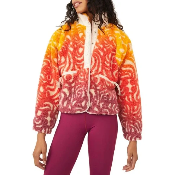 Rocky Ridge Hit The Slopes Jacket Free People Movement Medium - Picture 3 of 5